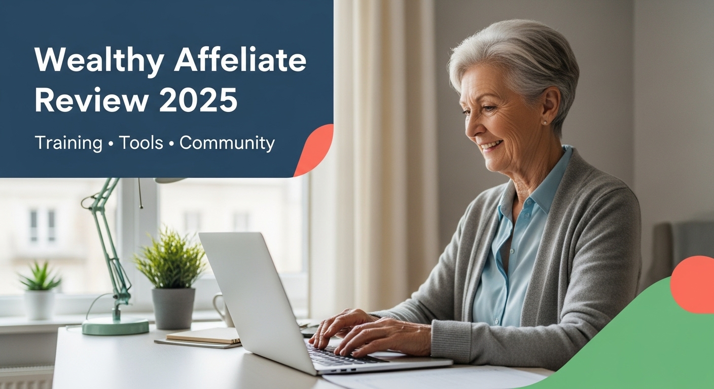 Wealthy Affiliate review 2025 for beginners and retirees – training, tools and community overview