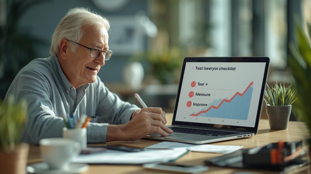 Habit of testing and improving weekly for steady affiliate growth.