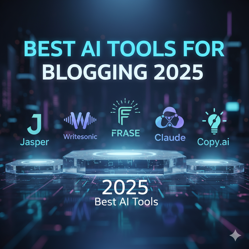 Best AI tools for blogging and content creation comparison in 2025.
