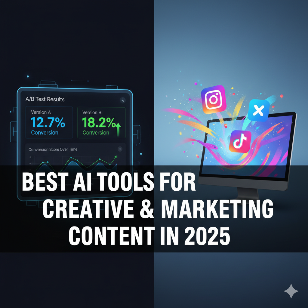 Best AI tools for content marketing and copywriting software comparison in 2025.