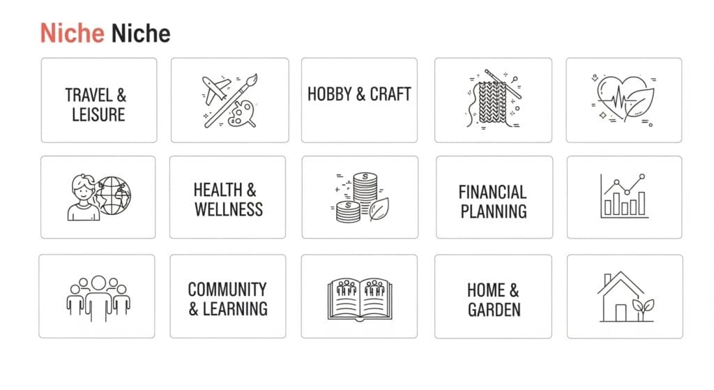 Retiree‑friendly niche ideas for affiliate marketing