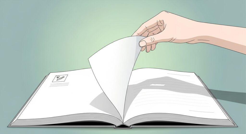 Open book with a hand turning the page to a new chapter, representing completion of the first week and looking ahead to Level 2 training.