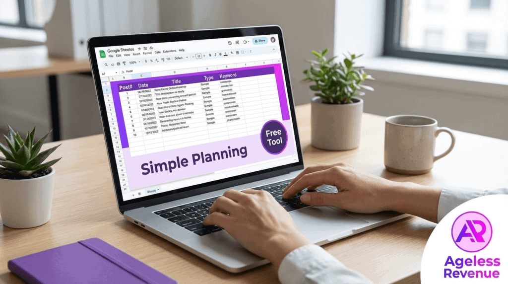 Efficient business planning tool for entrepreneurs and small business owners. Free planning sheet for revenue growth.